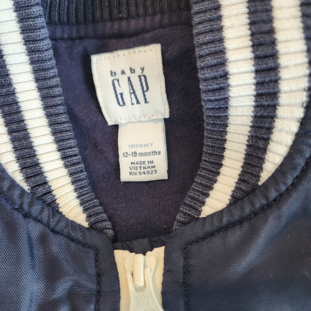 12-18m blue Baby GAP jacket. - Picture 12 of 12